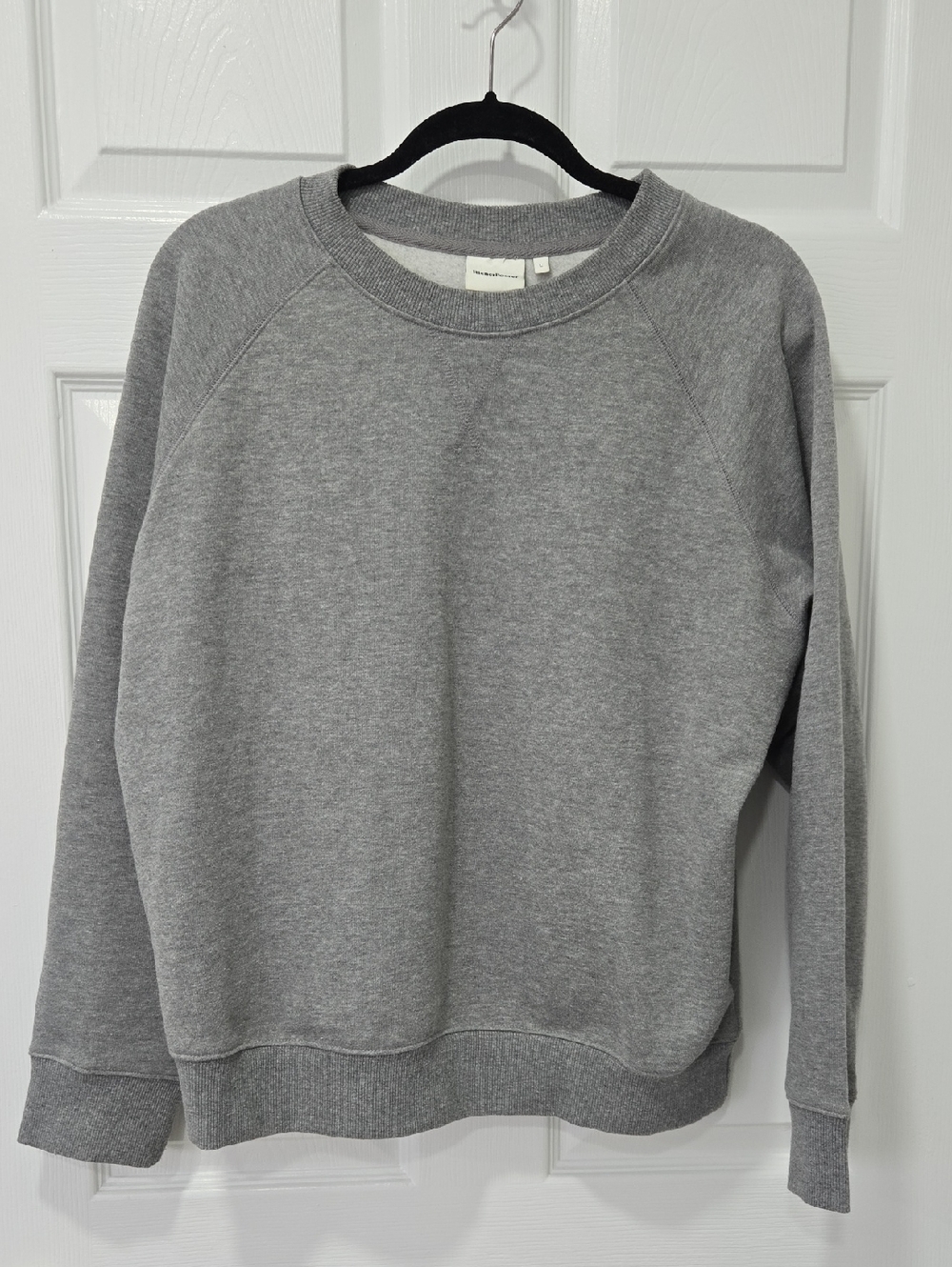 Richer Poorer Heather Gray Crewneck Sweatshirt